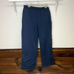 Pembrook Navy Blue Cotton Blend Elastic Waist Golf Pants- 3XL